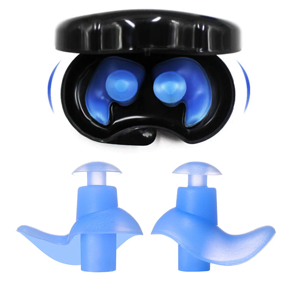 1pair Noise Reduction Silicone Soft Ear Plugs Swimming Silicone Earplugs Protective For Sleep Comfort Earplugs
1pair Noise Reduction Silicone Soft Ear Plugs Swimming Silicone Earplugs Protective For Sleep Comfort Earplugs