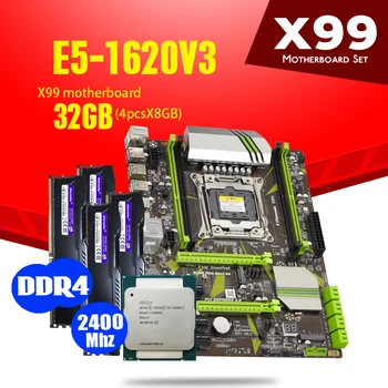 atermiter X99 D4 motherboard set with Xeon E5 1620 V3 LGA2011-3 CPU 4pcs X 8GB = 32GB 2400MHz DDR4 memory
atermiter X99 D4 motherboard set with Xeon E5 1620 V3 LGA2011-3 CPU 4pcs X 8GB = 32GB 2400MHz DDR4 memory