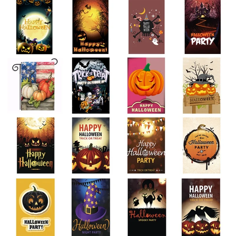 1 Piece!! 30*45CM New Style Halloween Garden Flag House Decor Soccer Outdoor Sport Souvenirs Multi-style Flags Drop Shipping
1 Piece!! 30*45CM New Style Halloween Garden Flag House Decor Soccer Outdoor Sport Souvenirs Multi-style Flags Drop Shipping