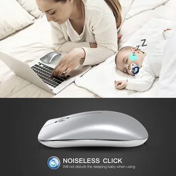 T27 Mute Mouse 2.4G Wireless Mouse Chargeable Office Mouse 1600 Dpi Adjustable
T27 Mute Mouse 2.4G Wireless Mouse Chargeable Office Mouse 1600 Dpi Adjustable