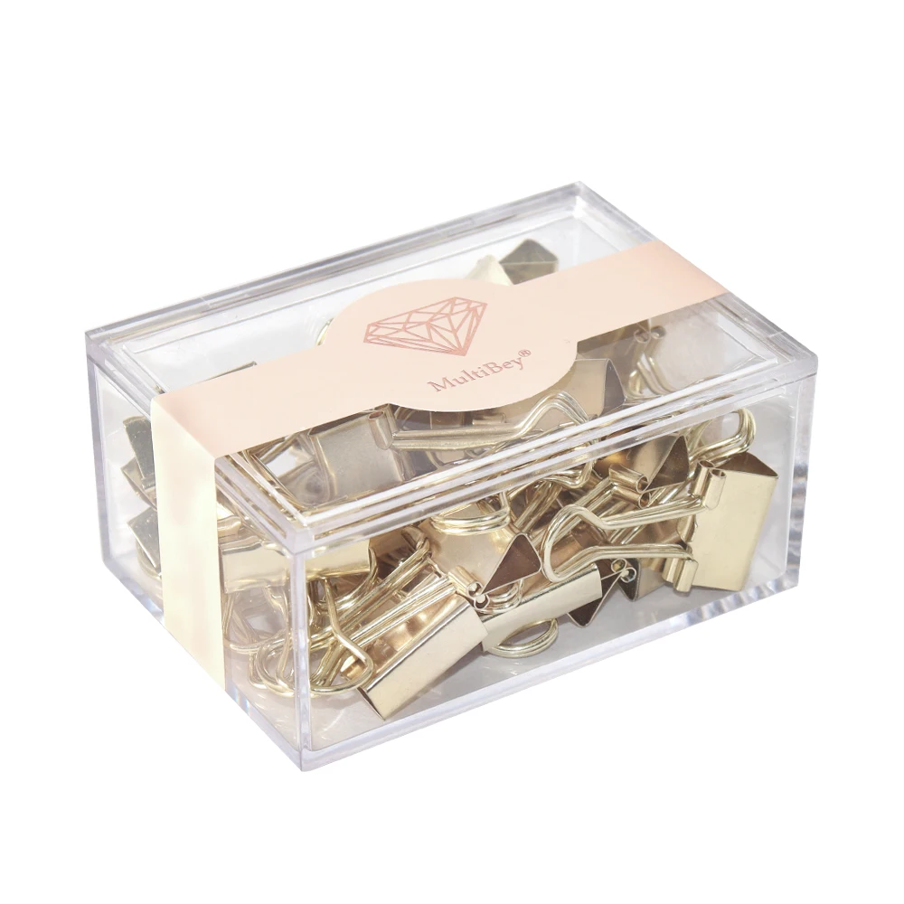 Office School Supplies Large 1.25inch Medium 1inch Small 0.75inch Size Gold Paper Clamps Binder Clips 
Office School Supplies Large 1.25inch Medium 1inch Small 0.75inch Size Gold Paper Clamps Binder Clips