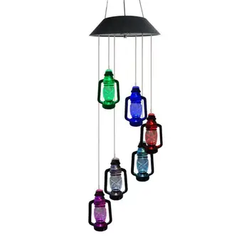 Solar Kerosene Lamp 6LED Color Change Colorful Wind Chime Lamp Courtyard Garden Decoration Retro Horse Lamp Retro Horse Lamp
Solar Kerosene Lamp 6LED Color Change Colorful Wind Chime Lamp Courtyard Garden Decoration Retro Horse Lamp Retro Horse Lamp