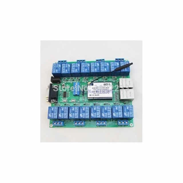 A19-- Network Relay Control Switch 16 Road Relay Remote Control P2P WIFI Module Mobile Phone Control
A19-- Network Relay Control Switch 16 Road Relay Remote Control P2P WIFI Module Mobile Phone Control