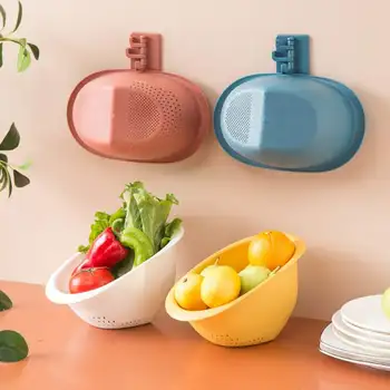 Plastic Drain Basket Colander Rice Fruit Vegetable Washing Strainer Drainer Kitchen Sifter Tool Accessories Y 1 
Plastic Drain Basket Colander Rice Fruit Vegetable Washing Strainer Drainer Kitchen Sifter Tool Accessories Y 1