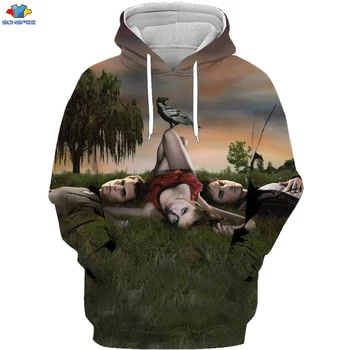 SONSPEE New 3D Popular TV Series The Vampire Diaries Hoodie Animal Dove Men Hoodie Couple Vampire Sweatshirt Casual Beauty Top
SONSPEE New 3D Popular TV Series The Vampire Diaries Hoodie Animal Dove Men Hoodie Couple Vampire Sweatshirt Casual Beauty Top