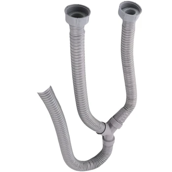 3.5Ft Washing Machine Pvc Y Shaped Drain Discharge Hose Washer Pipe Connector , Rotary Interface,with 2 Waterproof Rings
3.5Ft Washing Machine Pvc Y Shaped Drain Discharge Hose Washer Pipe Connector , Rotary Interface,with 2 Waterproof Rings