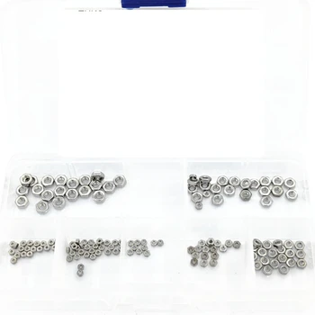 140Pcs M1-M3 Stainless Steel Self-Locking Nut Lock Nut Lock Nut Non-Slip Nylon Hex Nut Kit
140Pcs M1-M3 Stainless Steel Self-Locking Nut Lock Nut Lock Nut Non-Slip Nylon Hex Nut Kit