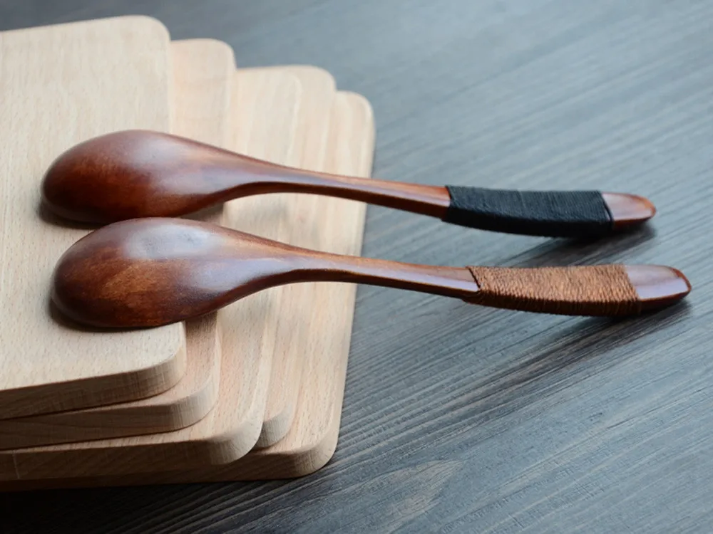 2 шт. деревянная кухонная ложка для супа чайная посуда инструмент кухни рисоварка