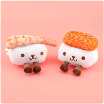 Japanese cartoon sushi rabbit salmon shrimp plush pendant toy doll mini cute plush keychain 10cm w36 WJ04 
Japanese cartoon sushi rabbit salmon shrimp plush pendant toy doll mini cute plush keychain 10cm w36 WJ04
