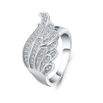 Fashion Angel Wing Crystal Ring Personality Simple Female Ring Exquisite Romantic Gift
Fashion Angel Wing Crystal Ring Personality Simple Female Ring Exquisite Romantic Gift