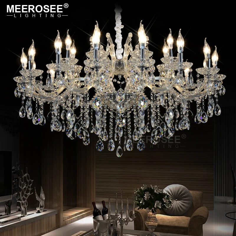 

Elegant Crystal Chandelier Light Fixture Luxurious Crystal Lamp for Foyer Restaurant Project Maria Theresa Lamp Hanging Indoor