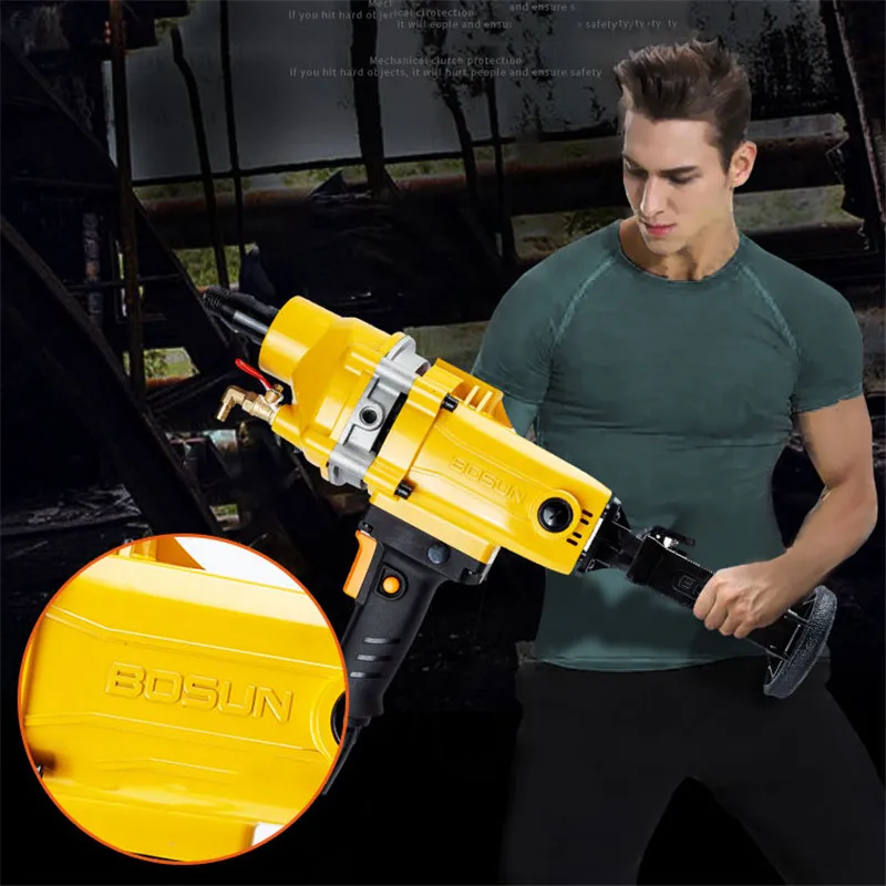 Handheld Driller Electric Tools Home Drill Engineering Drilling Rig Water Rig Concrete Drilling Machine High Power Cut Out
Handheld Driller Electric Tools Home Drill Engineering Drilling Rig Water Rig Concrete Drilling Machine High Power Cut Out