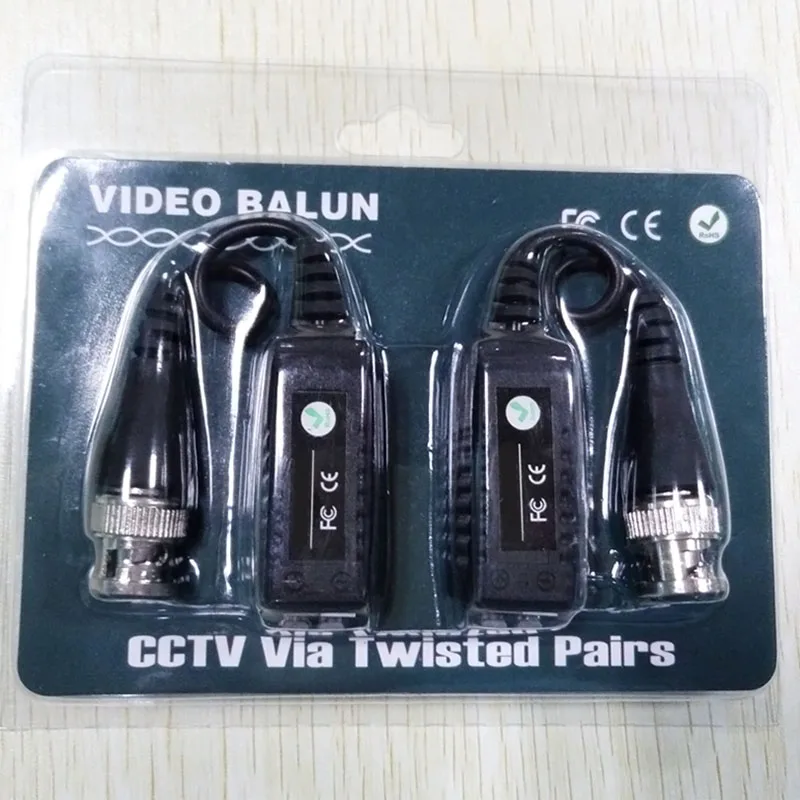 2pcs High Definition AHD HDCVI HDTVI BNC To UTP Cat5/5e/6 Video Balun Passive Transceivers Adapter Transmitter 300m GV99
2pcs High Definition AHD HDCVI HDTVI BNC To UTP Cat5/5e/6 Video Balun Passive Transceivers Adapter Transmitter 300m GV99