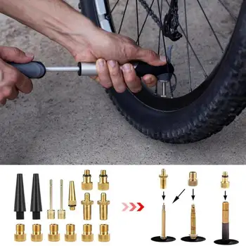 15pcs/set Bike Valve Conversion Nozzles Bicycle Valve Adapter SV DV AV Bike Valve Nozzle Pump Accessories
15pcs/set Bike Valve Conversion Nozzles Bicycle Valve Adapter SV DV AV Bike Valve Nozzle Pump Accessories
