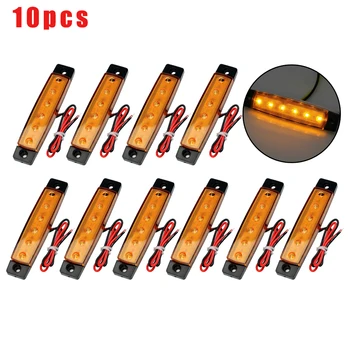 30pcs 6LED 112V- 24V Car Trailer Side Marker Indicators Light Clearence Boat Bus Truck Lights
30pcs 6LED 112V- 24V Car Trailer Side Marker Indicators Light Clearence Boat Bus Truck Lights