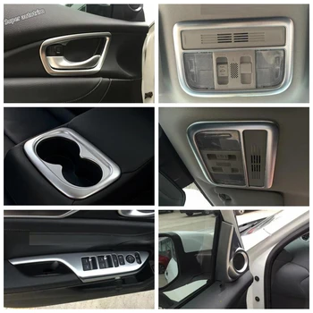 Lapetus Matte Interior Refit Kit Armrest Lift Button / Pillar A Speaker / Rear Water Cup Holder Cover Trim For Civic 2016 - 2020
Lapetus Matte Interior Refit Kit Armrest Lift Button / Pillar A Speaker / Rear Water Cup Holder Cover Trim For Civic 2016 - 2020