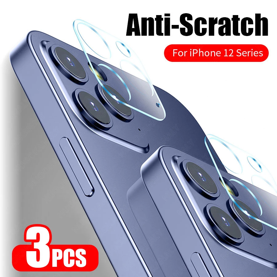 3 шт. Защита камеры для iPhone 12 11 Pro Max X XR XS MAX стекло объектива Mini 6 6S 7 8 Plus Se 2020|Защитные