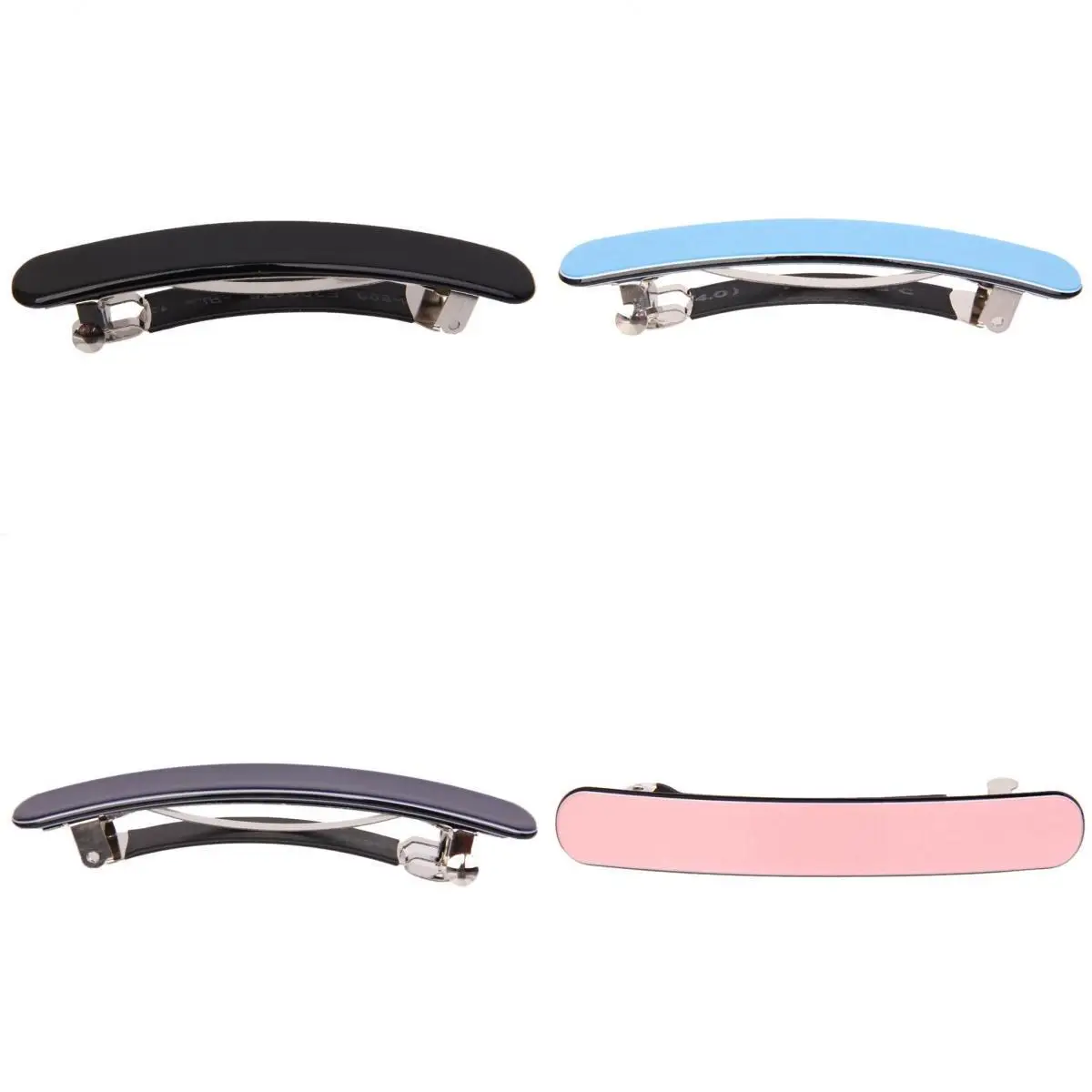 4Pcs Women Barrette Clip Hair Clasp Ponytail Holder Banana Hair Clip 4Pcs Women Barrette Clip Hair Clasp Ponytail Holder Banana Hair Clip