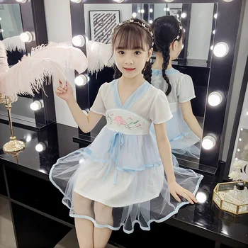 Hanfu Girls 2020 Summer New Chinese Style 3 Princess 11 Little Girl Dress 12 Years Old Children's Clothing Baby Girl Clothes
Hanfu Girls 2020 Summer New Chinese Style 3 Princess 11 Little Girl Dress 12 Years Old Children's Clothing Baby Girl Clothes