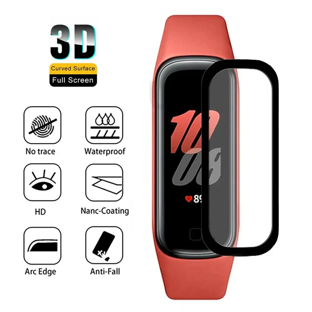 3pcs 3D Full Curved Smartwatch Soft Protective Film Cover Protection For Samsung Galaxy fit 2 SM-R220 Screen Protector Case
3pcs 3D Full Curved Smartwatch Soft Protective Film Cover Protection For Samsung Galaxy fit 2 SM-R220 Screen Protector Case