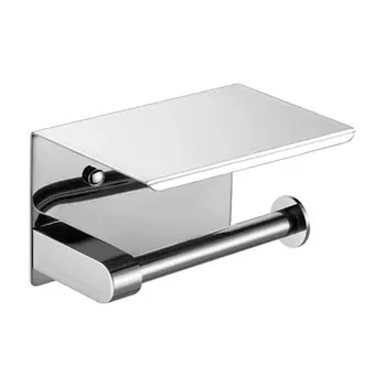 304 Stainless Steel Toilet Paper Holder Bathroom Towel Rack Tissue Phone Shelf
304 Stainless Steel Toilet Paper Holder Bathroom Towel Rack Tissue Phone Shelf