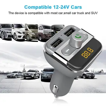 Bt20 car car mp3 Bluetooth player hands-free FM transmitter dual USB car charger TF card to MP3
Bt20 car car mp3 Bluetooth player hands-free FM transmitter dual USB car charger TF card to MP3