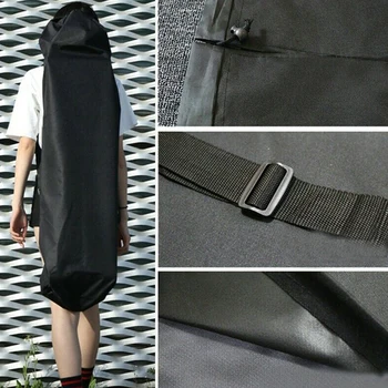 Oxford Cloth Thickened Single Shoulder Protection Storage Longboard Backpack Skateboard Bag Black Waterproof Practical Carrying
Oxford Cloth Thickened Single Shoulder Protection Storage Longboard Backpack Skateboard Bag Black Waterproof Practical Carrying