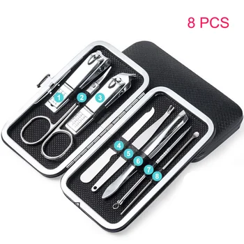 Manicure Nail Clipper Set Household Stainless Steel Ear Spoon Nail Cutters Manicure Tool Pedicure Nail Scissors 8 pcs
Manicure Nail Clipper Set Household Stainless Steel Ear Spoon Nail Cutters Manicure Tool Pedicure Nail Scissors 8 pcs