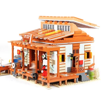 12004 MOC Streetview Building Blocks The 30106 Shipyard Old Finshing Store Model Assembly Brick Toys For Children Gift
12004 MOC Streetview Building Blocks The 30106 Shipyard Old Finshing Store Model Assembly Brick Toys For Children Gift