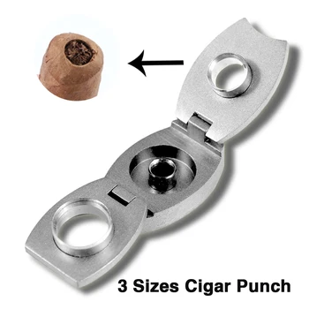 GALINER Cigar Cutter Punch 3 Diameter Metal Stainless Steel Guillotine Cigar Punch Tobacco Cutting Portable Cigar Tool
GALINER Cigar Cutter Punch 3 Diameter Metal Stainless Steel Guillotine Cigar Punch Tobacco Cutting Portable Cigar Tool