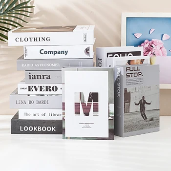 Fake Books Openable Home Decoration Book Box Stylish and Beautiful Desktop Decoration Can Be Customized Storage Fake Book Box
Fake Books Openable Home Decoration Book Box Stylish and Beautiful Desktop Decoration Can Be Customized Storage Fake Book Box