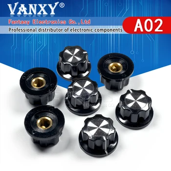 10pcs Hat MF-A02 potentiometer knob WH118/WX050 bakelite knob copper core inner hole 6mm
10pcs Hat MF-A02 potentiometer knob WH118/WX050 bakelite knob copper core inner hole 6mm