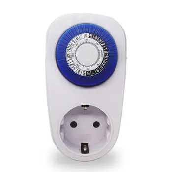 24 Hours Plug in Mechanical Grounded Programmable Timer Switch Smart Countdown Switch Socket Indoor Power off
24 Hours Plug in Mechanical Grounded Programmable Timer Switch Smart Countdown Switch Socket Indoor Power off