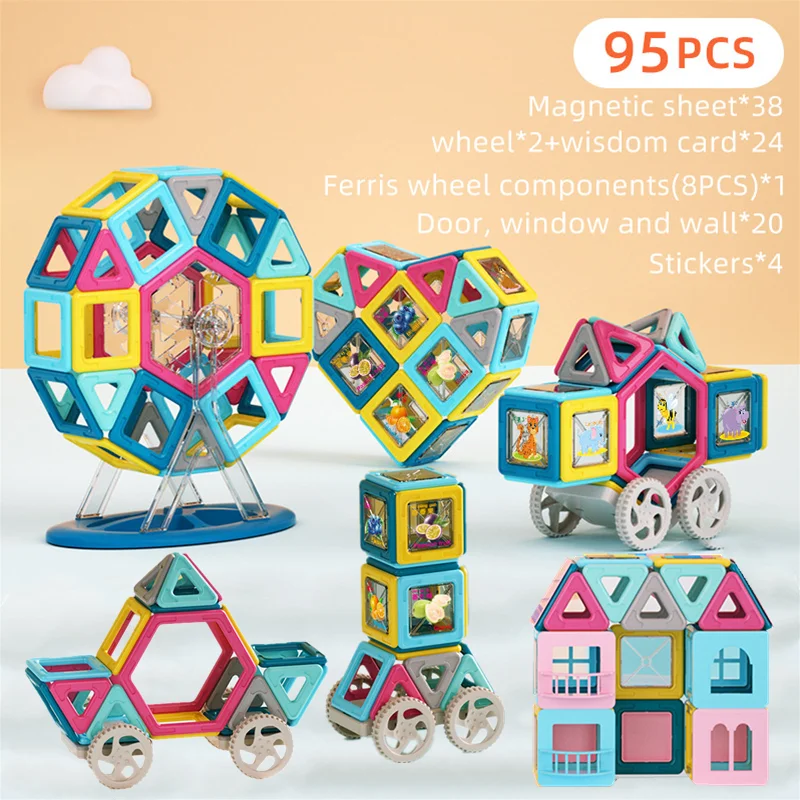 Magnetic Blocks Building Block legoINGlys Magneticas Sheet Bricks Construction Set Model kit Build Educational Toy For Boys Gift
Magnetic Blocks Building Block legoINGlys Magneticas Sheet Bricks Construction Set Model kit Build Educational Toy For Boys Gift