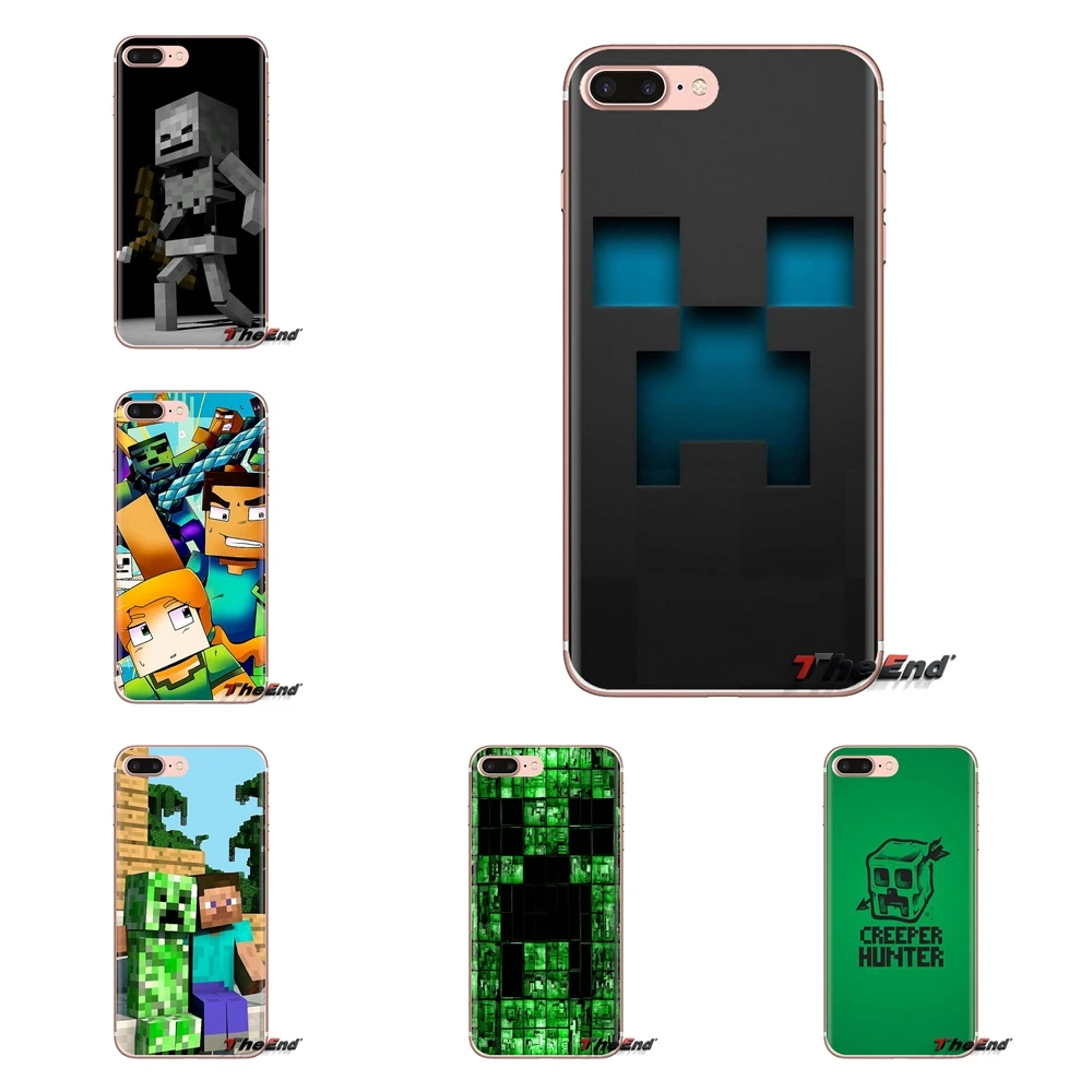 For Samsung Galaxy S2 S3 S4 S5 MINI S6 S7 edge S8 S9 Plus Note 2 3 4 5 8 Coque Fundas Creeper Minecraft Transparent TPU Bag Case
For Samsung Galaxy S2 S3 S4 S5 MINI S6 S7 edge S8 S9 Plus Note 2 3 4 5 8 Coque Fundas Creeper Minecraft Transparent TPU Bag Case