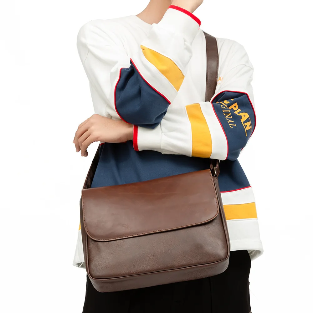 Fashion Thick Leather Male Messenger Bag Vintage Men's Bags Crossbody Bags For Man Casual Shoulder Bag Bolsa New Lovers Handbag
Fashion Thick Leather Male Messenger Bag Vintage Men's Bags Crossbody Bags For Man Casual Shoulder Bag Bolsa New Lovers Handbag