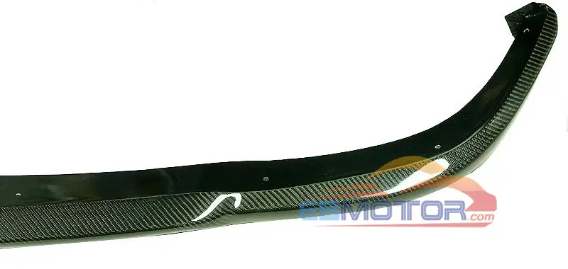 Real Carbon Fiber Front Bumper Lip Spoiler For Mercedes Benz W209 CLK350 Coupe 2006UP