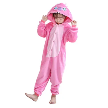 Children Kigurumi Unicorn Pajamas Stitch Panda Onesies Boys Girls Sleepwear Winter Pajamas Flannel Animal Kids Onesie 4-12 Yea
Children Kigurumi Unicorn Pajamas Stitch Panda Onesies Boys Girls Sleepwear Winter Pajamas Flannel Animal Kids Onesie 4-12 Yea