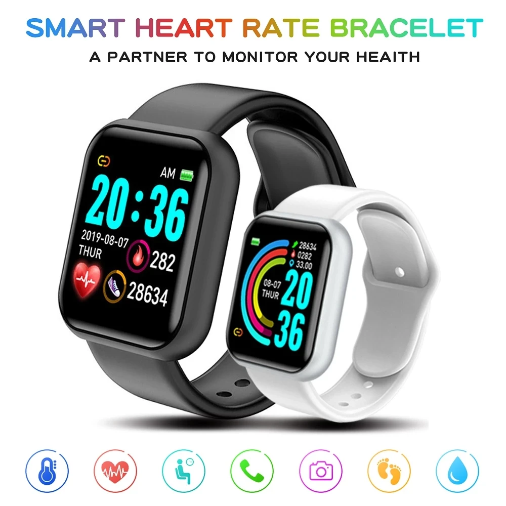 NEW Fashion Smart Digital Watch for Women Men with Call Reminder Remote Camera Heart Rate Monitoring Sport Wristwatch
NEW Fashion Smart Digital Watch for Women Men with Call Reminder Remote Camera Heart Rate Monitoring Sport Wristwatch