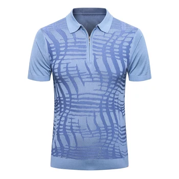 Billionaire Polo shirt silk men Short sleeve 2020 summer new Thin British zipper elasticity gentleman big M-5XL free shipping
Billionaire Polo shirt silk men Short sleeve 2020 summer new Thin British zipper elasticity gentleman big M-5XL free shipping