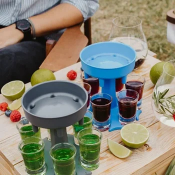 Multifunctional Red Wine Beverage Dispenser ABS Material New Shot Glass Dispenser Family Party Products
Multifunctional Red Wine Beverage Dispenser ABS Material New Shot Glass Dispenser Family Party Products