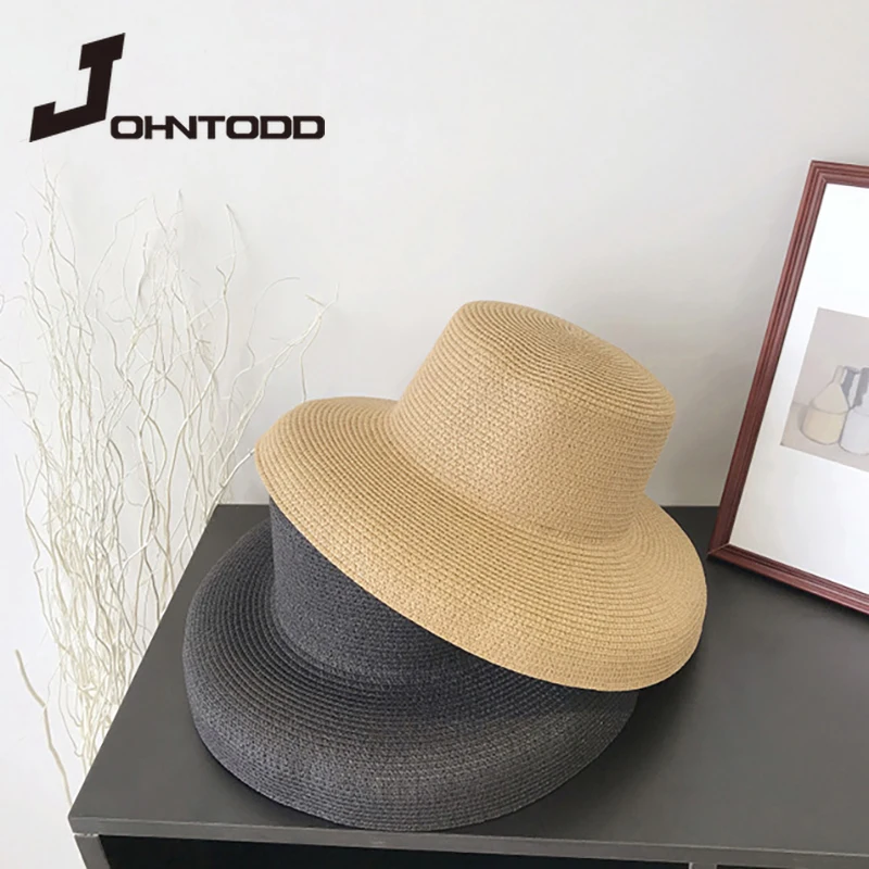 New Product Fashion Sun Hat Ladies Summer Bow Straw Hat Ladies Beach Headwear Chapeau Femme Hepburn Hat Black hat lady cap
New Product Fashion Sun Hat Ladies Summer Bow Straw Hat Ladies Beach Headwear Chapeau Femme Hepburn Hat Black hat lady cap