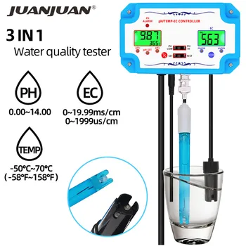 3 in 1 pH/EC/TEMP Meter EC-2823 Water Quality Detector pH Controller Relay Electrode BNC Type Probe Water Quality Tester 40% off
3 in 1 pH/EC/TEMP Meter EC-2823 Water Quality Detector pH Controller Relay Electrode BNC Type Probe Water Quality Tester 40% off