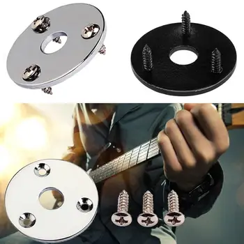 Strong Stainless Steel 2 Colors String Ukulele BASS Plate Output Bass Jack Plate Guitar Accessories Music Bass Socket Plate
Strong Stainless Steel 2 Colors String Ukulele BASS Plate Output Bass Jack Plate Guitar Accessories Music Bass Socket Plate