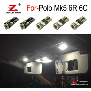 11pcs LED mirror trunk lamp + Interior dome map Lights bulb Kit for Polo Mk5 6R 6C (2009-2017)
11pcs LED mirror trunk lamp + Interior dome map Lights bulb Kit for Polo Mk5 6R 6C (2009-2017)
