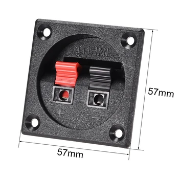 uxcell 2Pcs 2 Ways Spring Speaker Terminal Clip Push Release Connector Strip WP2-7
uxcell 2Pcs 2 Ways Spring Speaker Terminal Clip Push Release Connector Strip WP2-7
