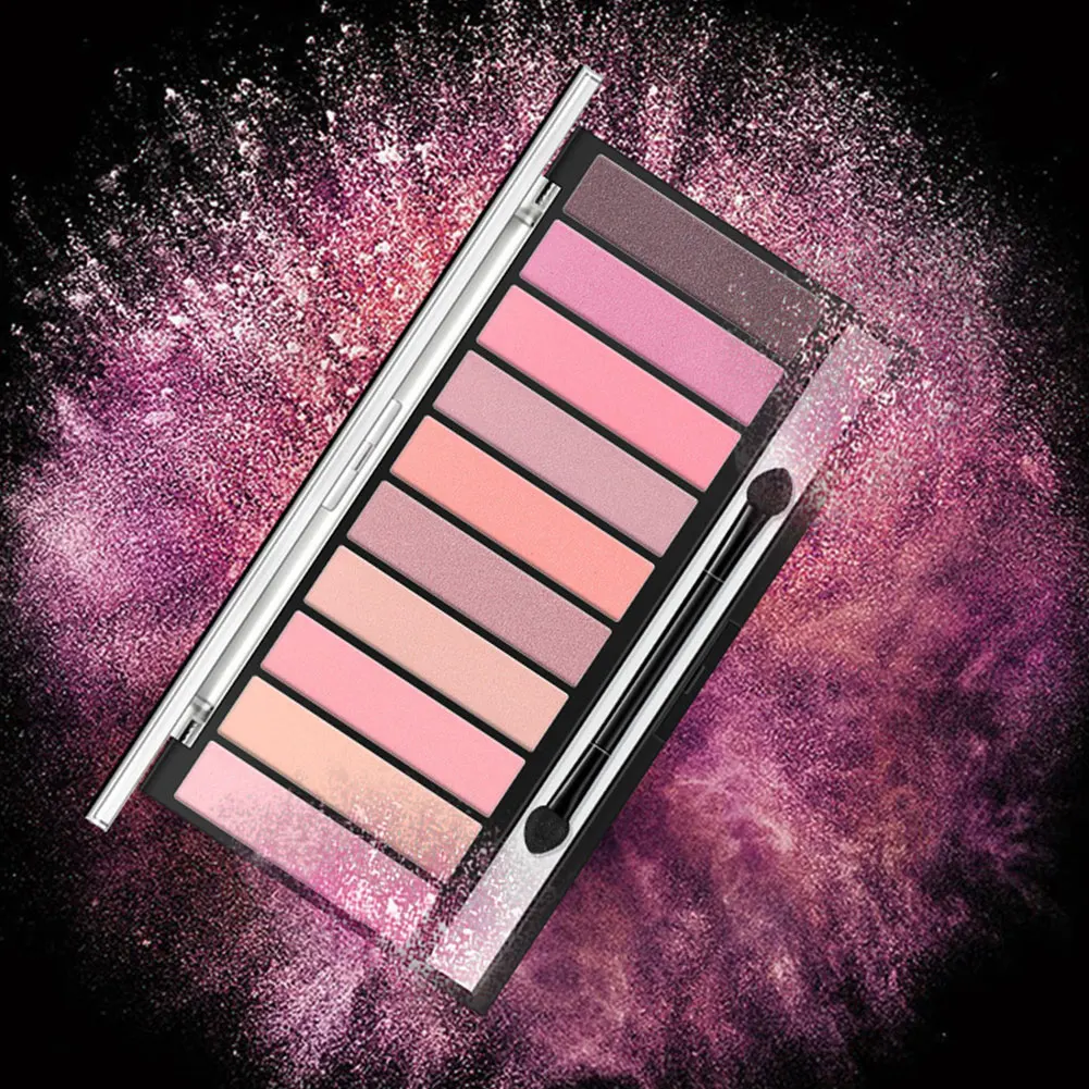 10 Colors Nude Shining Eyeshadow Pearlescent Makeup Glitter Pigment Smoky Eye Shadow Pallete Waterproof Cosmetics Eye Shadow
10 Colors Nude Shining Eyeshadow Pearlescent Makeup Glitter Pigment Smoky Eye Shadow Pallete Waterproof Cosmetics Eye Shadow