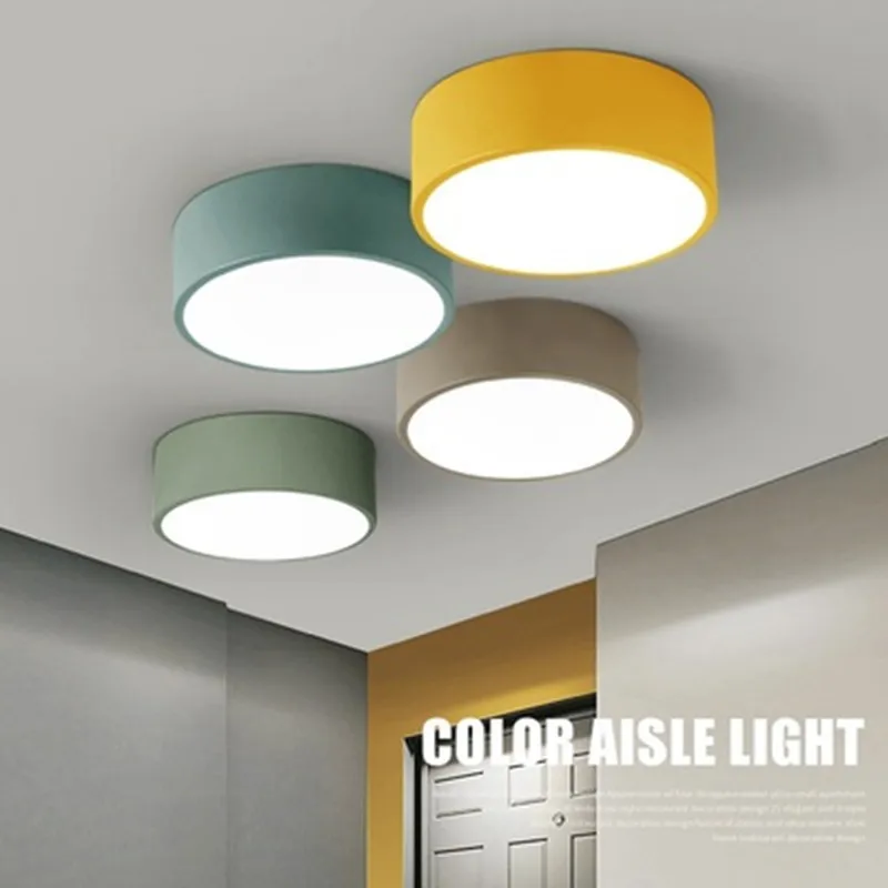 New Arrival LED Ceiling Lights Colorful Ceiling Lamp For Corridor Colors Kids Room Light Metal Lampshade Kitchen Lighting
New Arrival LED Ceiling Lights Colorful Ceiling Lamp For Corridor Colors Kids Room Light Metal Lampshade Kitchen Lighting