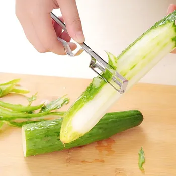 304 Stainless Step Clean Safe Hand Handle Design Fruit Peeler Kitchen Tool Melon Peeler Multi-purpose Planer
304 Stainless Step Clean Safe Hand Handle Design Fruit Peeler Kitchen Tool Melon Peeler Multi-purpose Planer