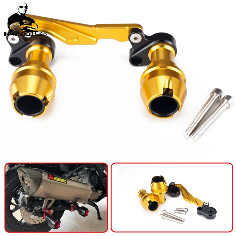 Modified moto nmax xmax nvx rear crash slider guard axle muffler pipe frame sliders falling protection For xmax300 pcx150 forza
Modified moto nmax xmax nvx rear crash slider guard axle muffler pipe frame sliders falling protection For xmax300 pcx150 forza